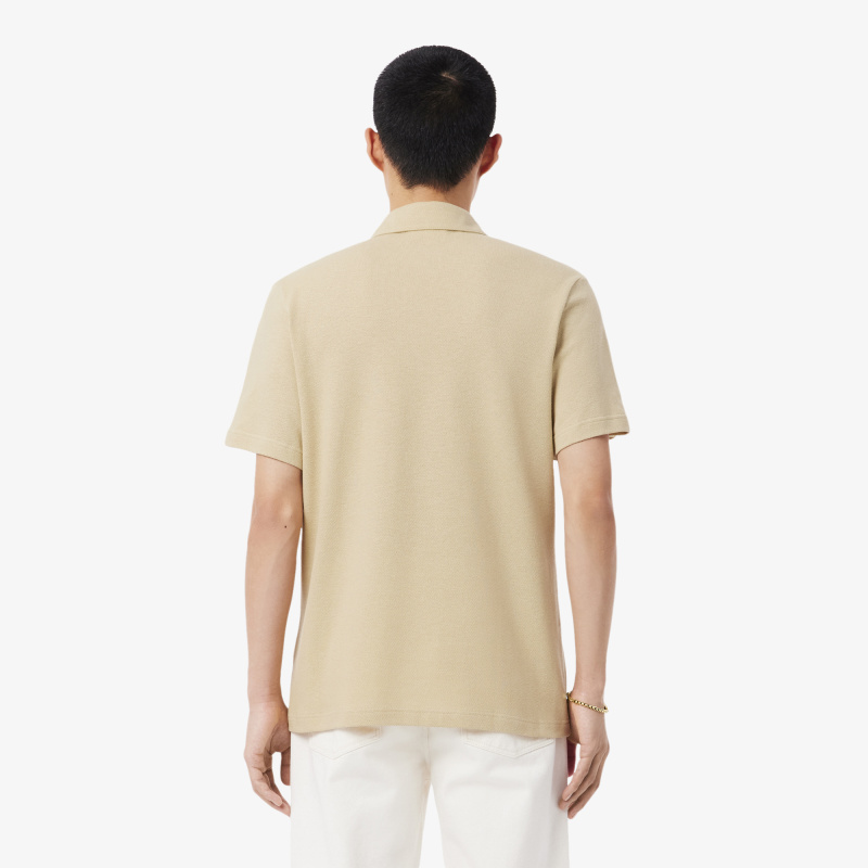 Мужское хлопковое поло Lacoste