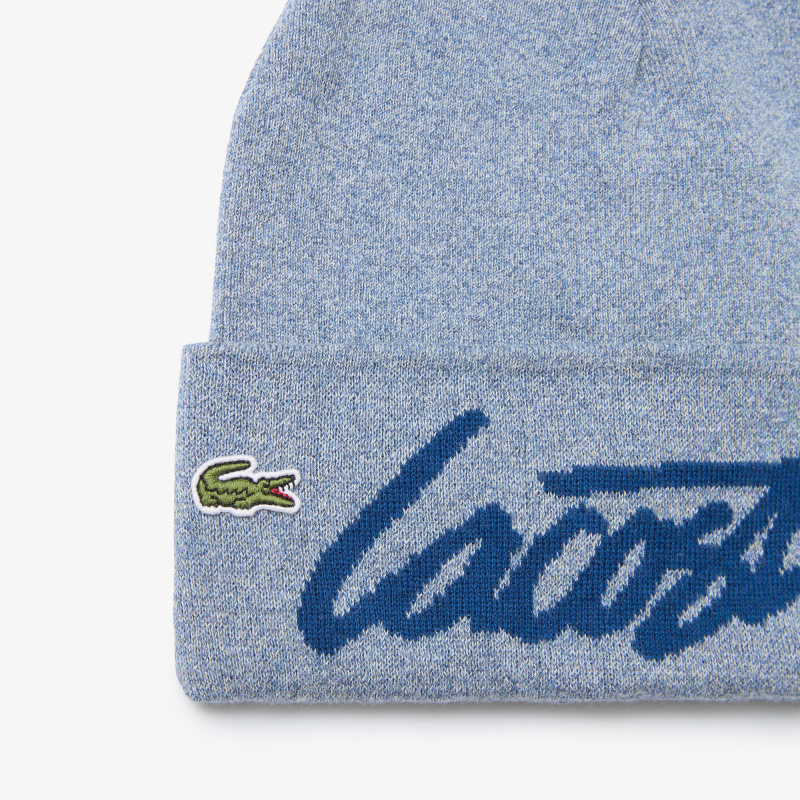 Шапка Lacoste унисекс из хлопка