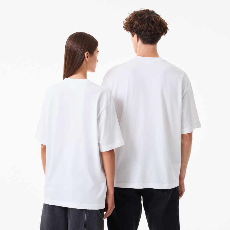 Хлопковая футболка Lacoste унисекс