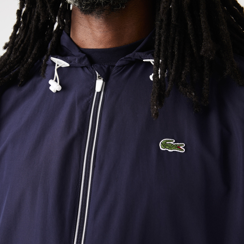 Мужская ветровка Lacoste с капюшоном