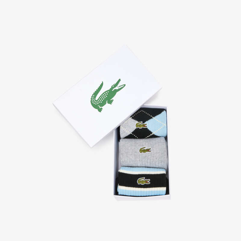 комплект носков Lacoste унисекс (3 ед.)