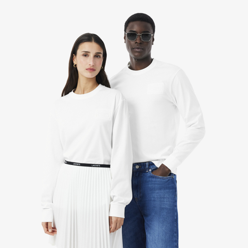 Хлопковая футболка Lacoste
