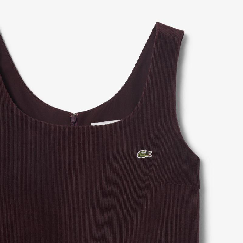 Женский трикотажный сарафан Lacoste мини