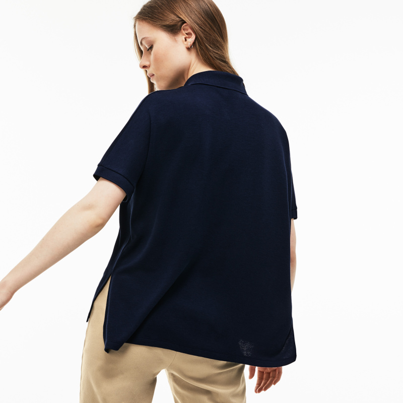 Женское поло Lacoste