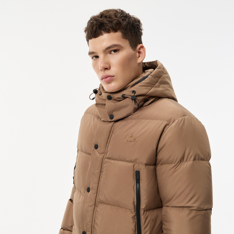 Мужская утеплённая куртка-парка Lacoste L!VE