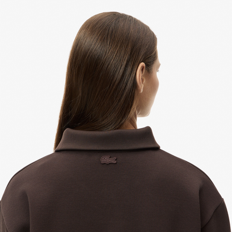 Женская толстовка Lacoste стандартного кроя на молнии