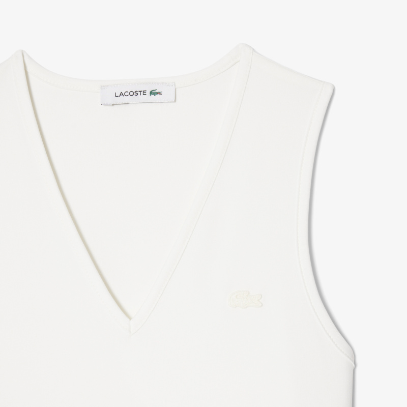 Платье Lacoste стандартного кроя с длинными рукавами и поясом