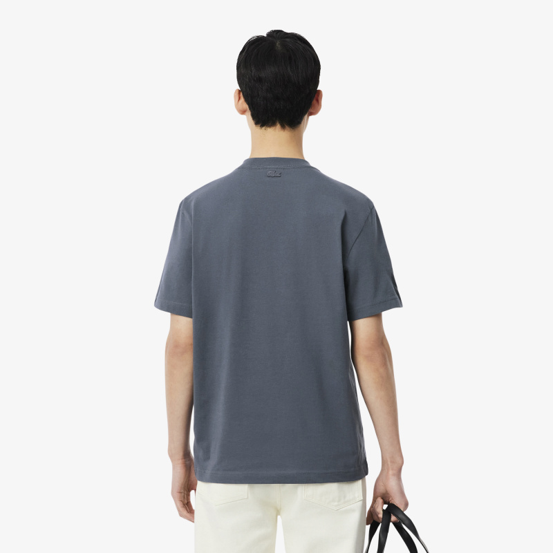 Мужская хлопковая футболка Lacoste