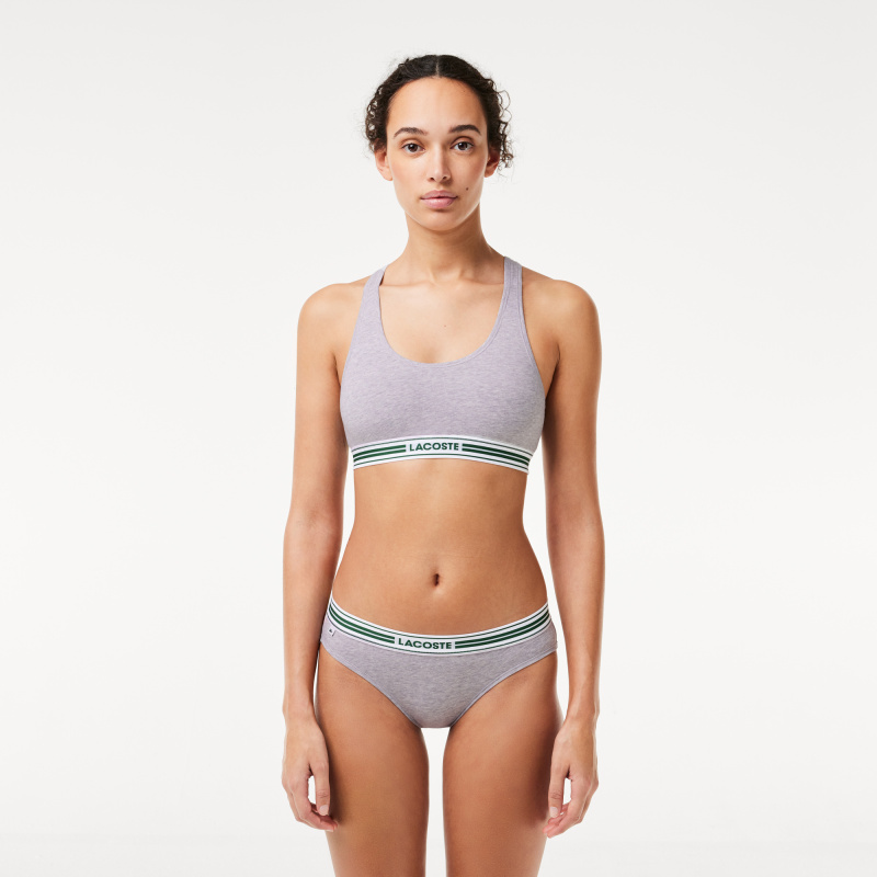 Женское нижнее бельё Lacoste из эластичного хлопка