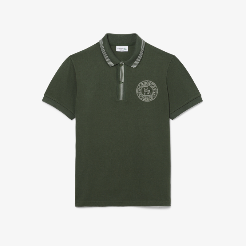 Мужское поло Lacoste из органического хлопка