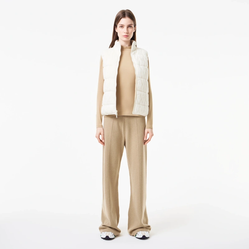 Женский утепленный двусторонний жилет Lacoste