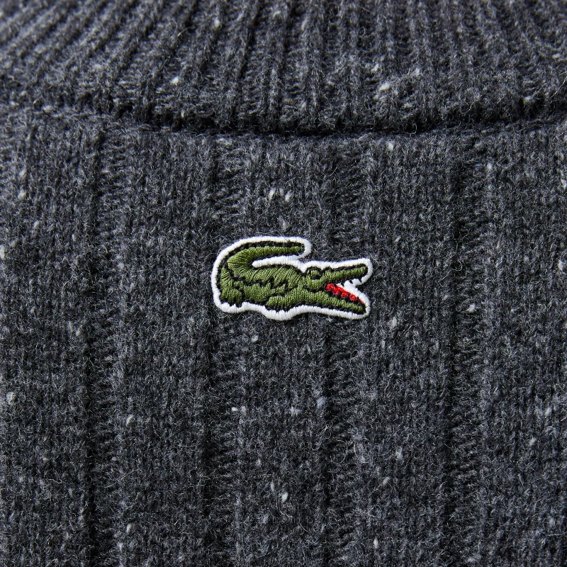 Женское обтягивающее шерстяное платье Lacoste