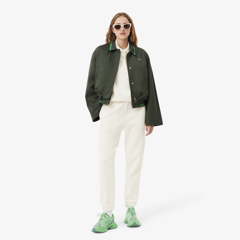 Женское поло Lacoste из смеси эластичного органического хлопка