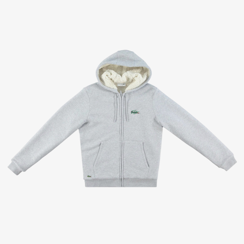 Мужская утеплённая толстовка Lacoste на молнии