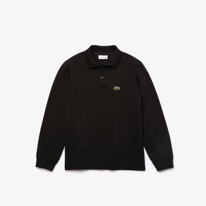 Детское поло Lacoste стандартного кроя из хлопка пике