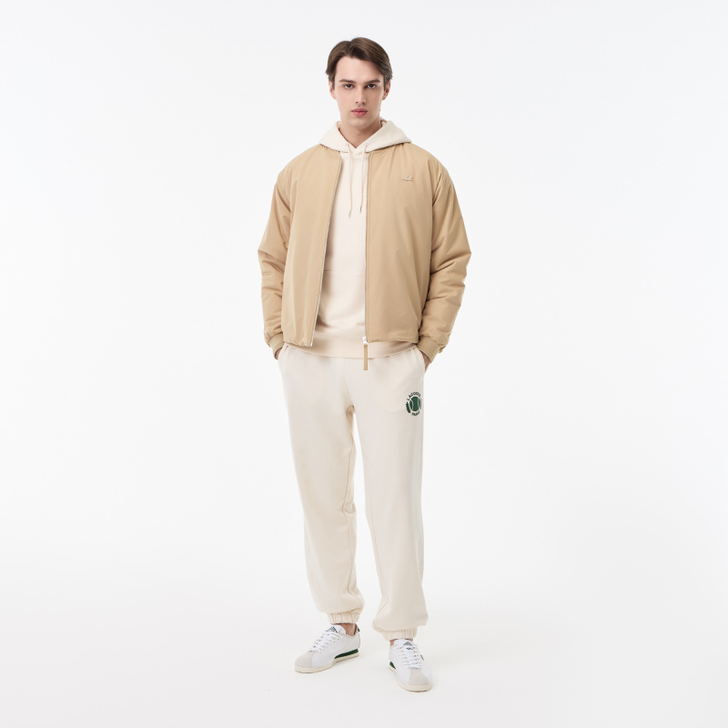 Мужская стеганая водоотталкивающая куртка-бомбер Lacoste