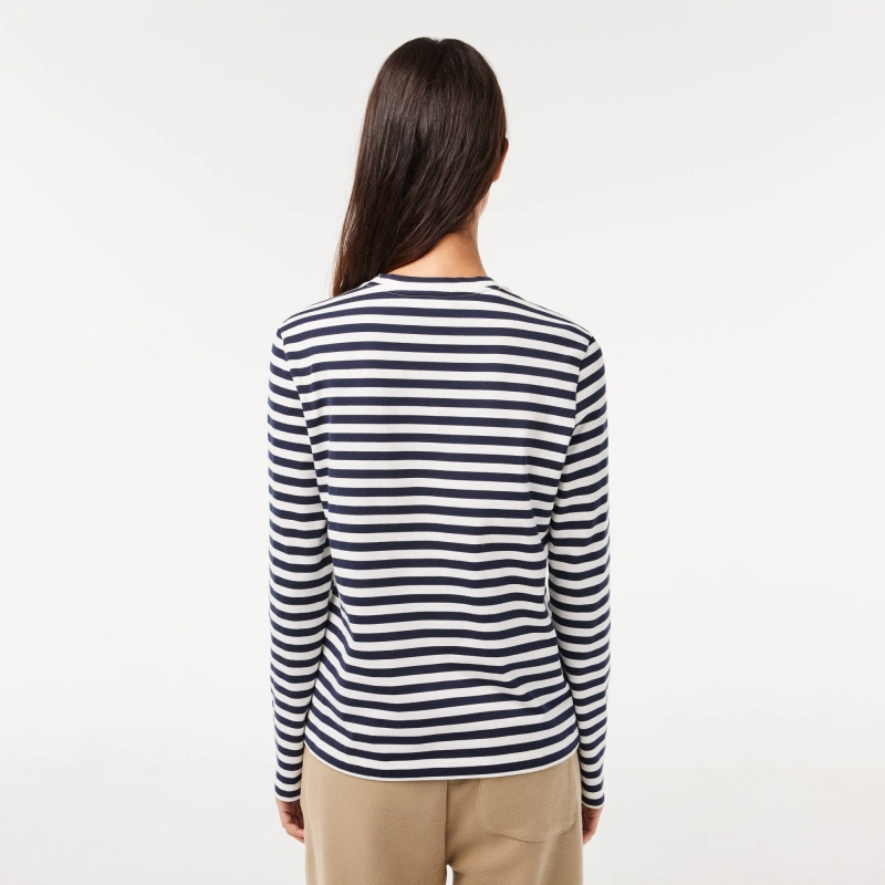 Женская трикотажная Футболка Lacoste