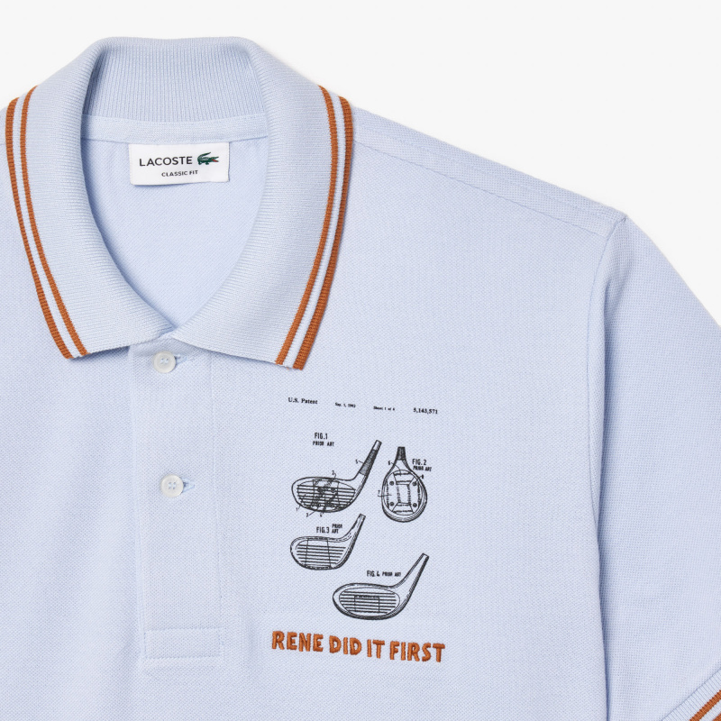 Мужское поло Lacoste Original L.12.12 из органического хлопка