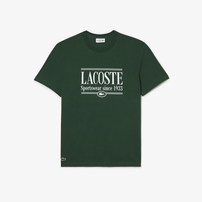 Мужская футболка Lacoste стандартного кроя