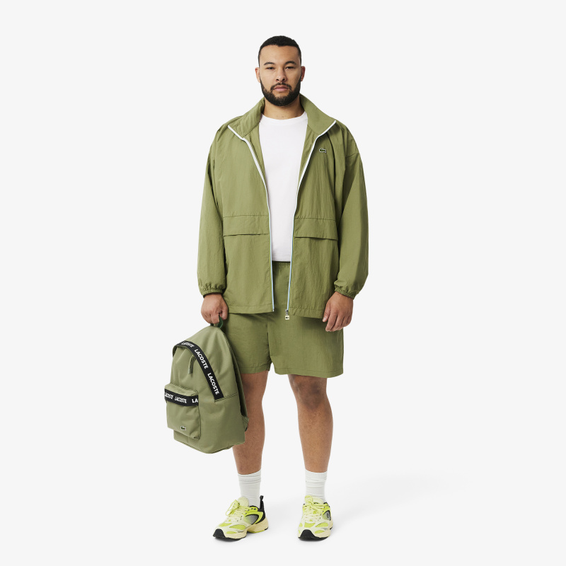 Мужская хлопковая футболка Lacoste с коротким рукавом