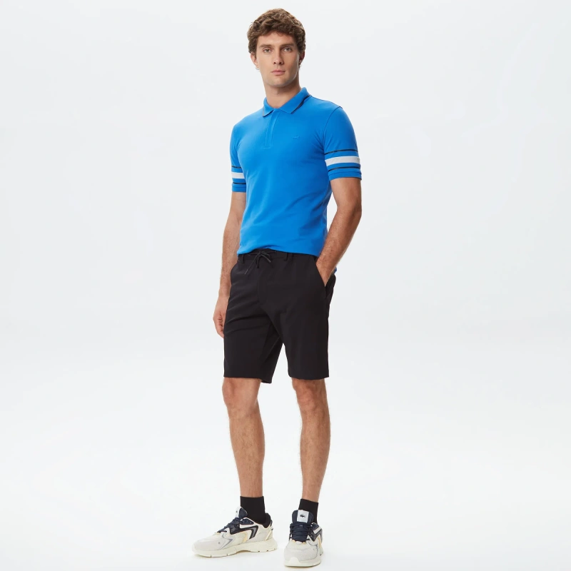 Мужские бермуды Lacoste зауженного кроя