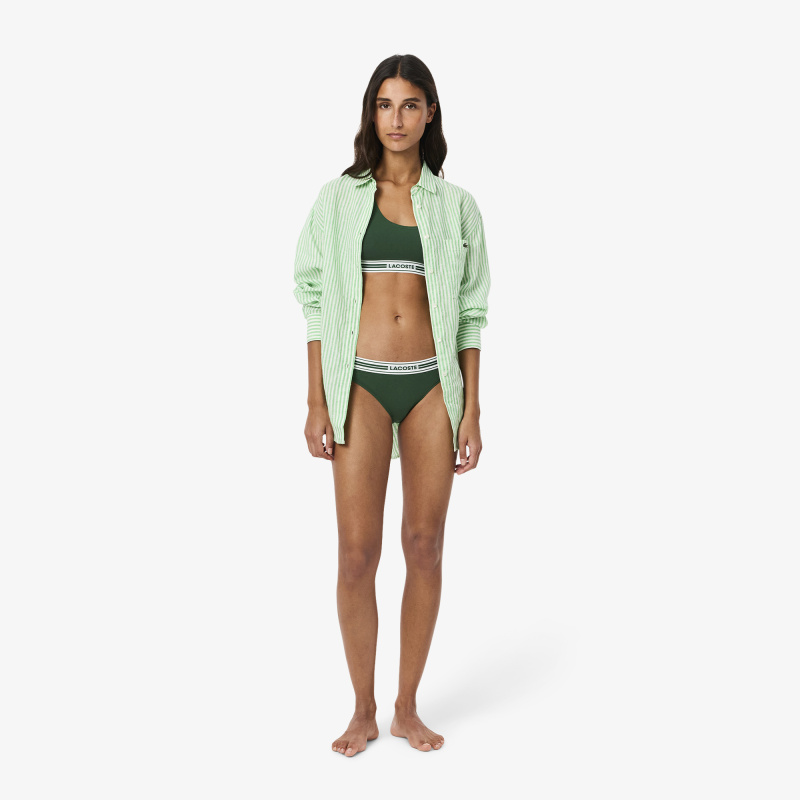 Женское нижнее бельё Lacoste из эластичного хлопка