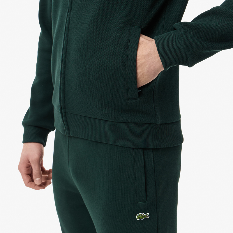 Мужской хлопковый свитшот Lacoste приталенного кроя