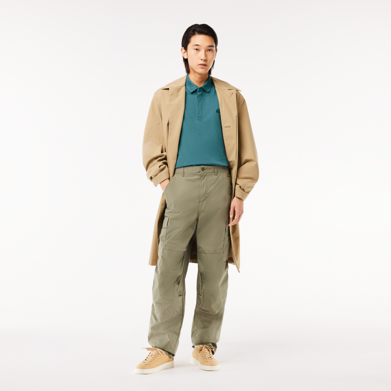 Мужское поло Lacoste PARIS стандартного кроя