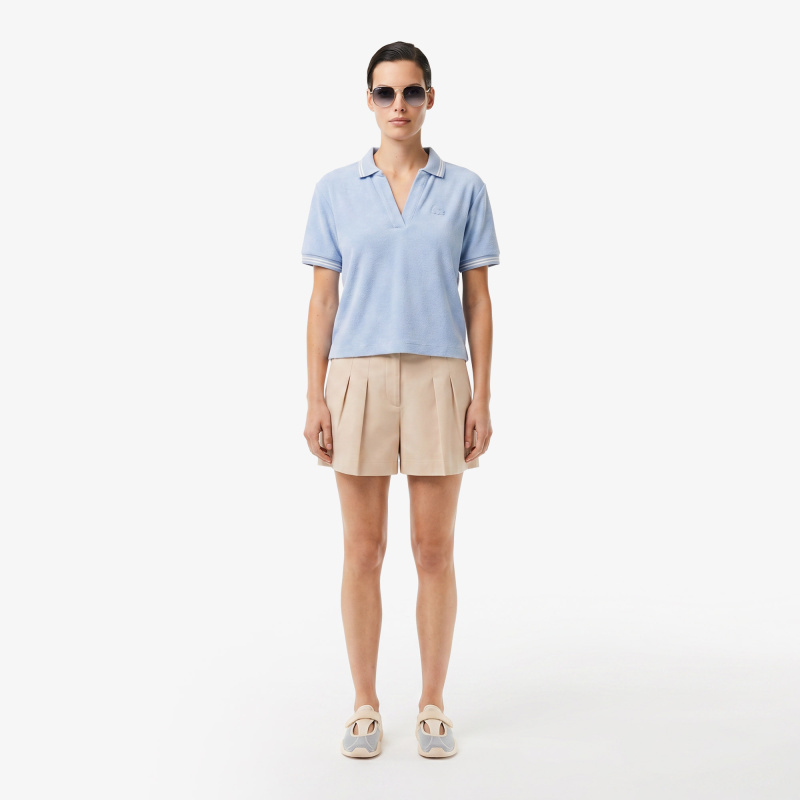 Женское поло Lacoste