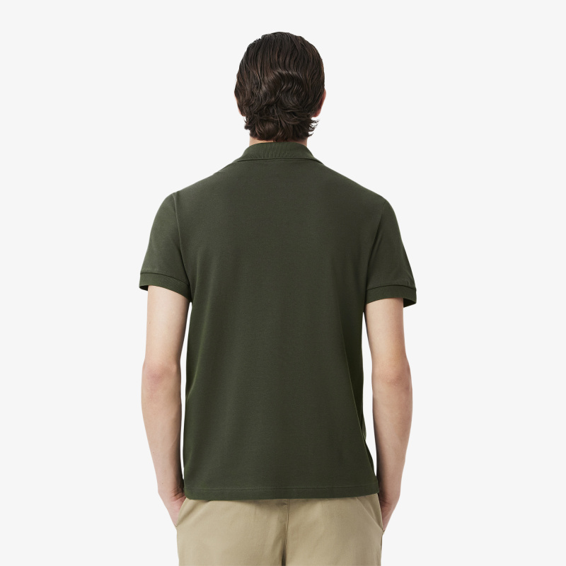 Мужское поло Lacoste из эластичного органического хлопка