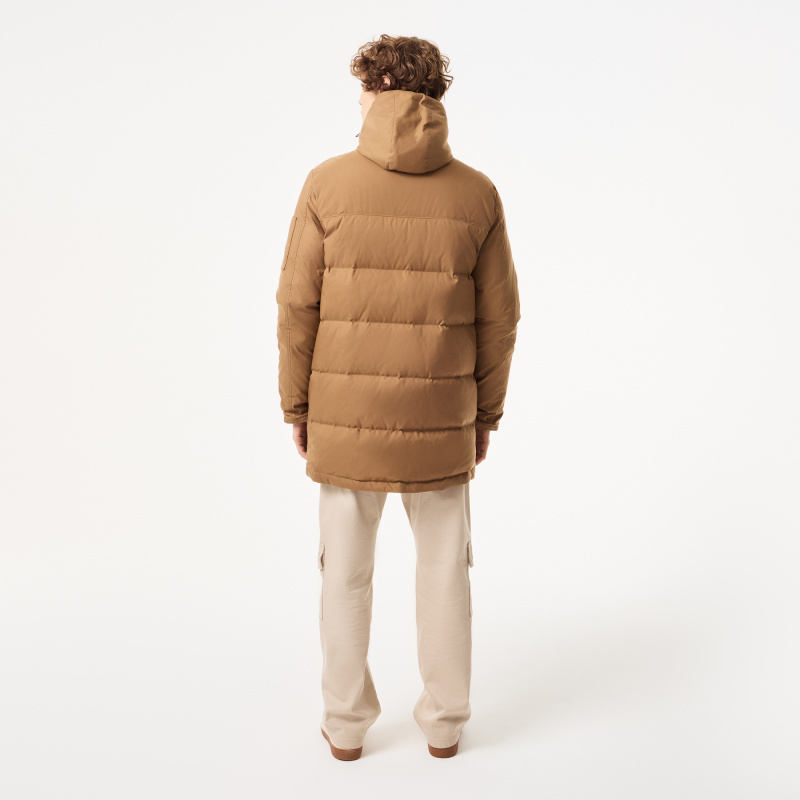 Мужская утеплённая парка Lacoste с капюшоном