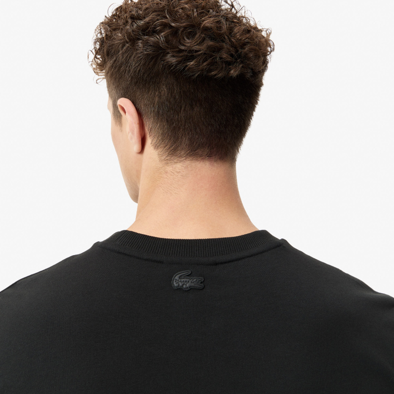 Мужская хлопковая футболка Lacoste стандартного кроя
