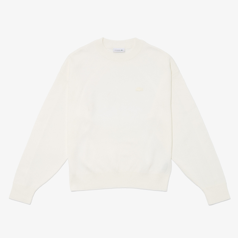 Женский свитер Lacoste из смеси хлопка