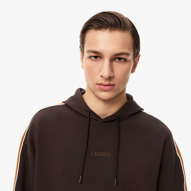 Мужской хлопковый свитшот Lacoste свободного кроя