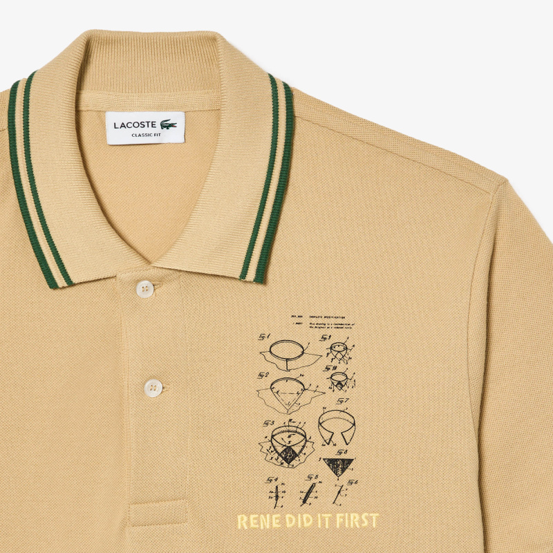 Мужское поло Lacoste Original L.12.12 из органического хлопка