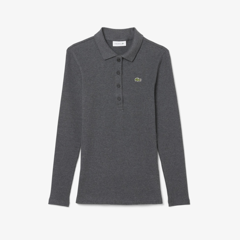 Женское поло Lacoste приталенного кроя L.12.D
