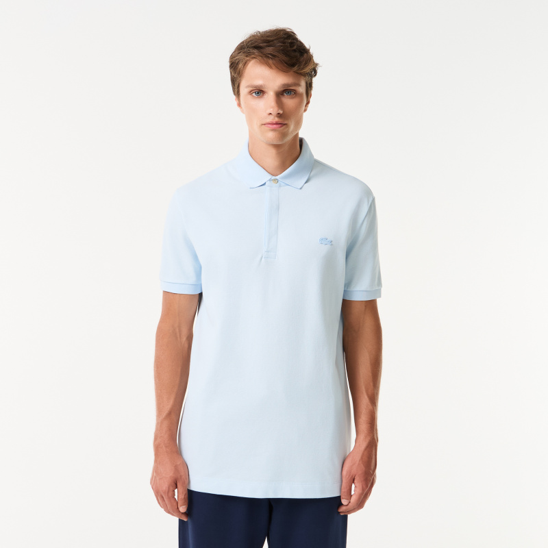 Мужское поло Lacoste PARIS стандартного кроя