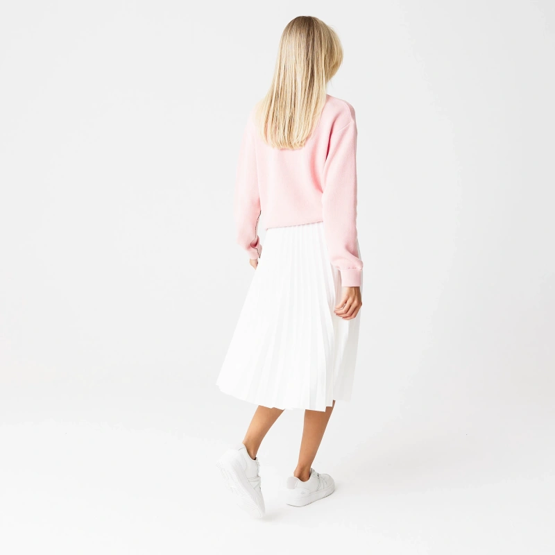 Женская плиссированная юбка Lacoste
