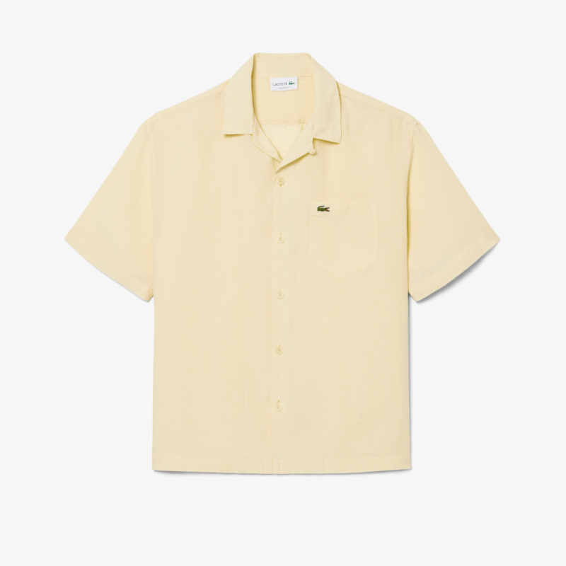 Мужская рубашка Lacoste из льна