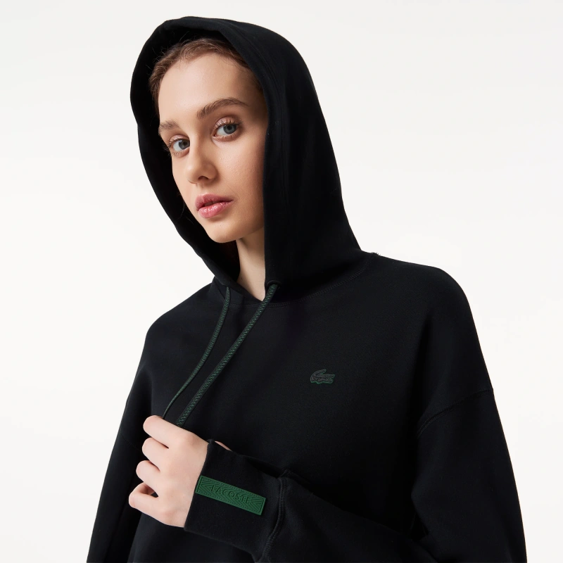 Женская толстовка Lacoste свободного кроя с капюшоном