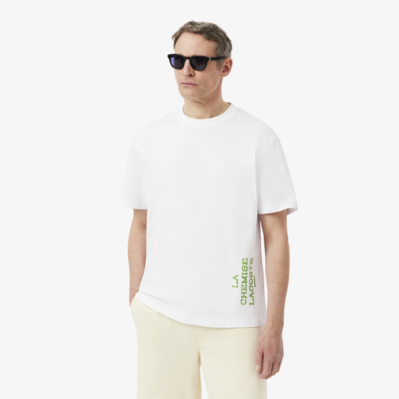 Мужская хлопковая футболка Lacoste