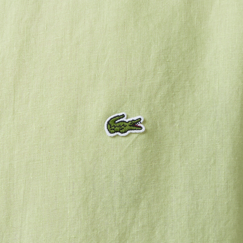 Мужская льняная рубашка Lacoste