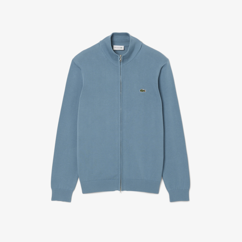 Мужской свитер Lacoste на молнии из органического хлопка