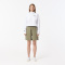 Женские шорты Lacoste из смеси льна