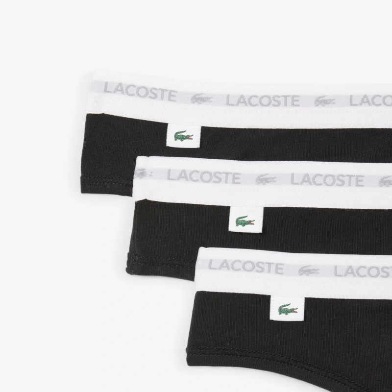 Женские трусы Lacoste из эластичного хлопка (3шт.)