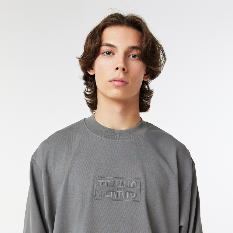 Мужская футболка - лонгслив Lacoste