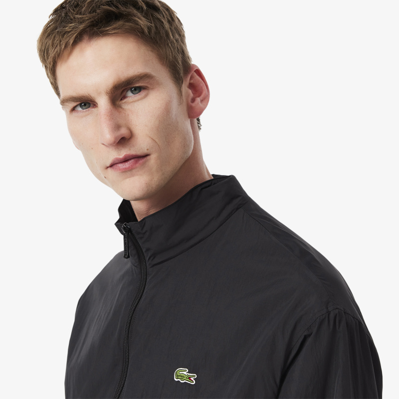 Мужская водоотталкивающая спортивная куртка Lacoste с капюшоном