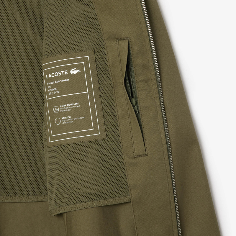 Мужская короткая непромакаемая куртка Lacoste