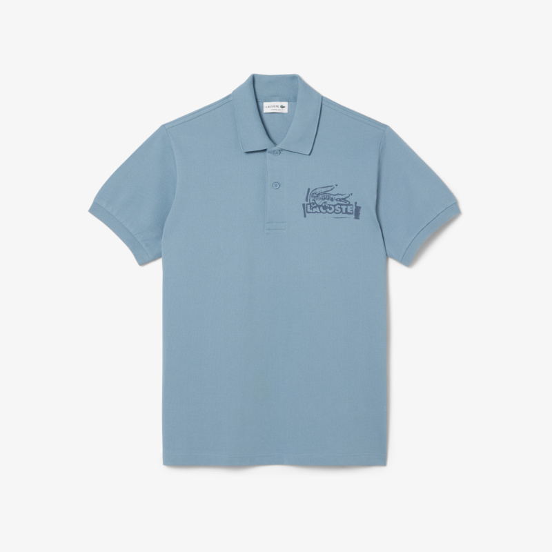 Мужское поло Lacoste из органического хлопка