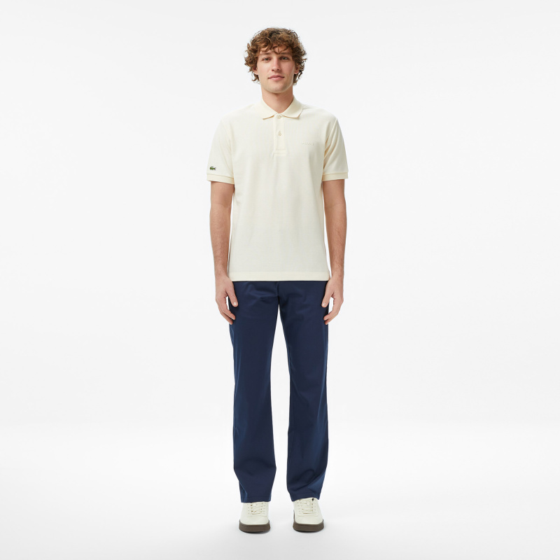 Мужское хлопковое поло Lacoste